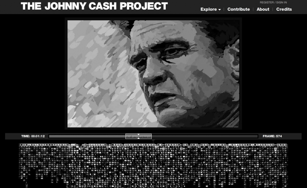 The Johnny Cash Project in Travels in Transmedia